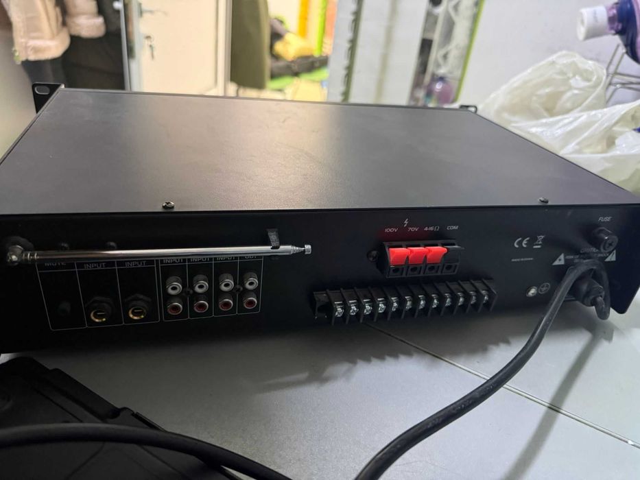 Amplificator 100V 6 zone cu mp3 si Bluetooth Master Audio MV1100CA BT