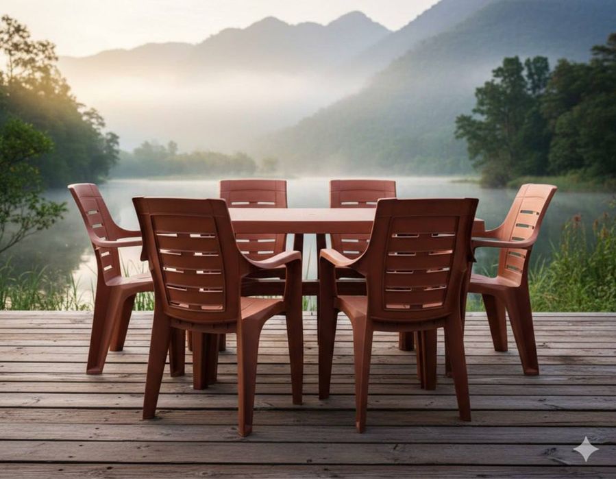 Plastmassa stol stullar