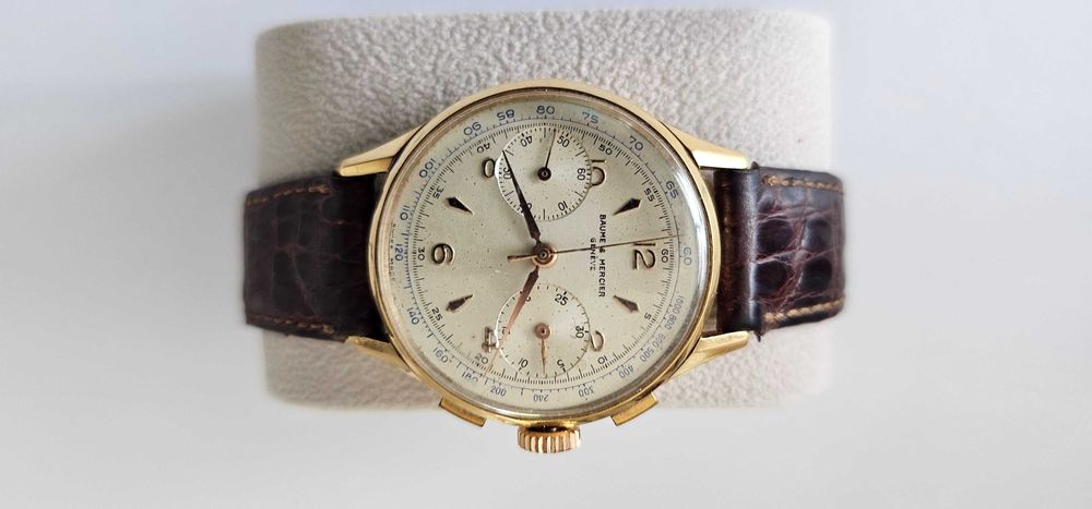 Baume & Mercier Vintage Cronograf 18Kt.
