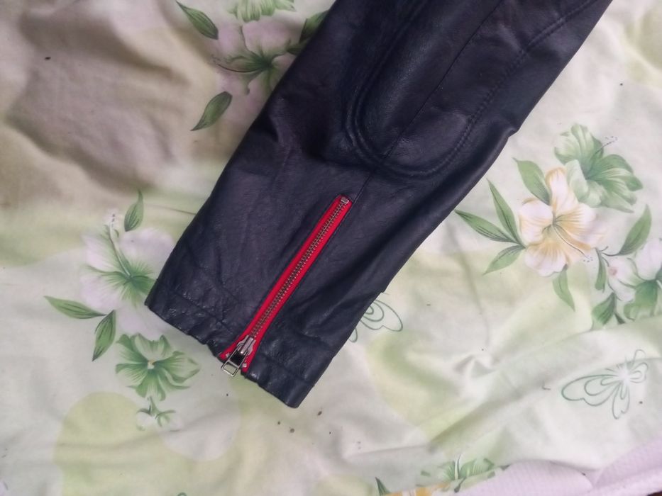 Geaca moto piele , mărime L