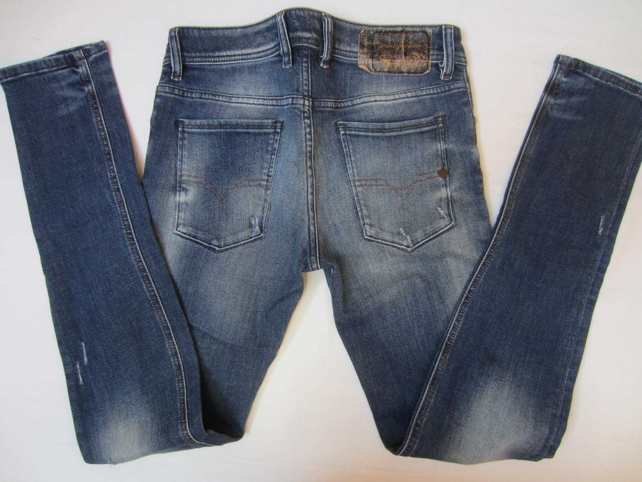 Blugi Diesel Sleenker, W29 L32, wash 0833F_STRETCH, 98%bumbac+2%elasthan, 1+3nasturi, stare f buna