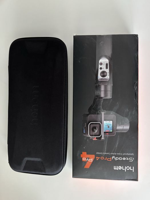 Stabilizator gimbal Bluetooth Hohem iSteady Pro 4 pentru camere de Actiune DJI Osmo Action 4 si 5 si GoPro