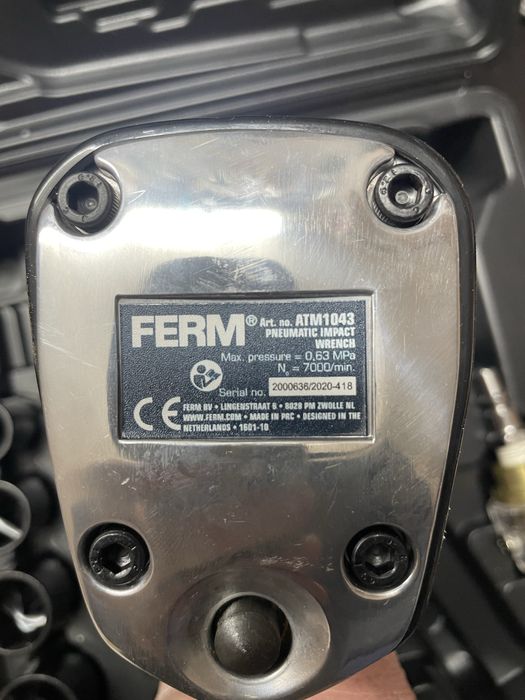 Пневматичен гайковерт ferm