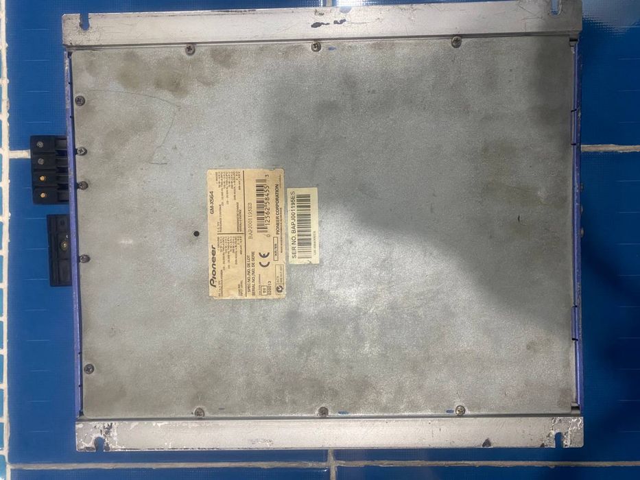 Pioneer Bu usilitel 480w Gm x564 Madel 4 kanali 100% Orginal Tozzasi