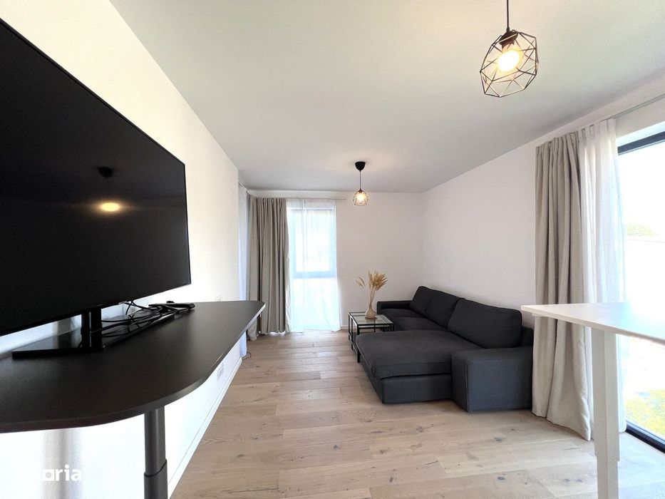 Apartament 2 camere Timpuri Noi. Bloc nou. Vedere grădină.