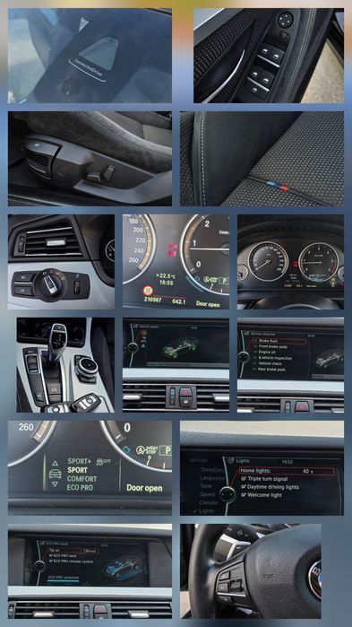 Bmw f10 seria 5 M-packet/2.0 184cp/automat/bi-xenon/navi mare//rate//garantie//distributie schimbata//