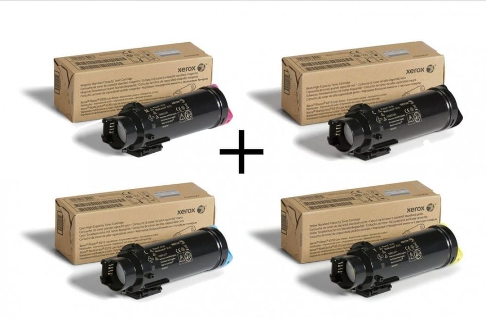 Комплект оригинальных картриджей Xerox