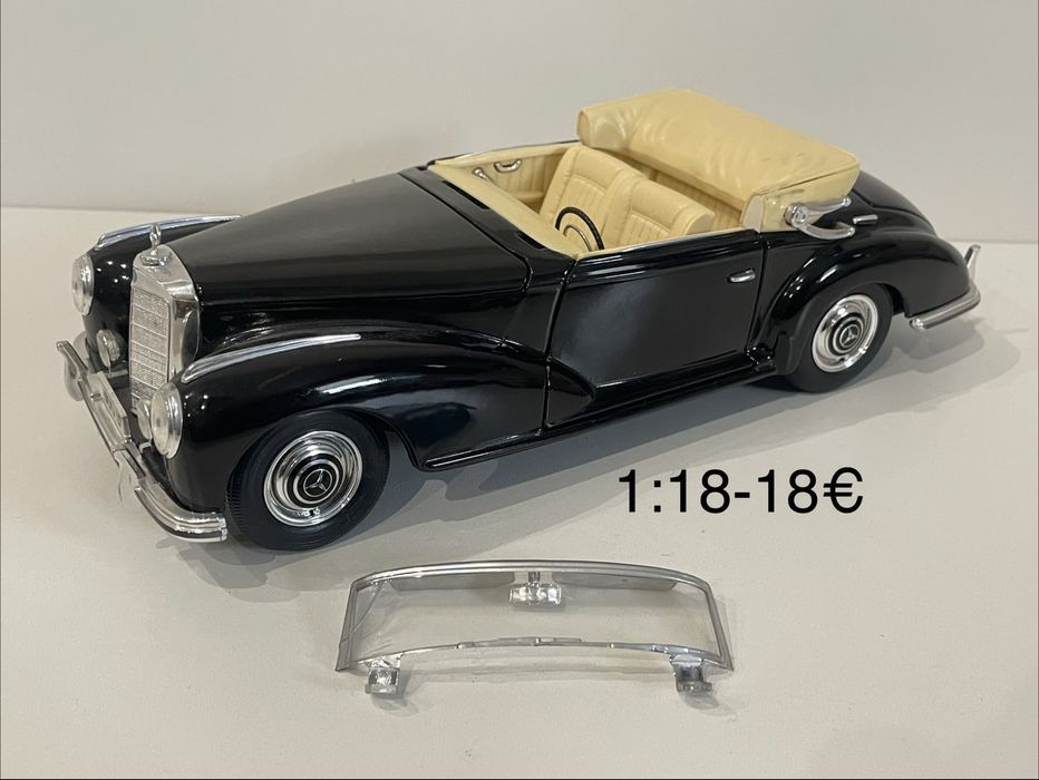 Метални колички 1:18