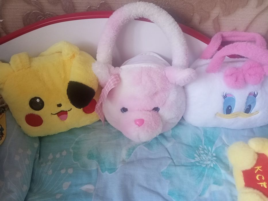 Мягкие игрушки..