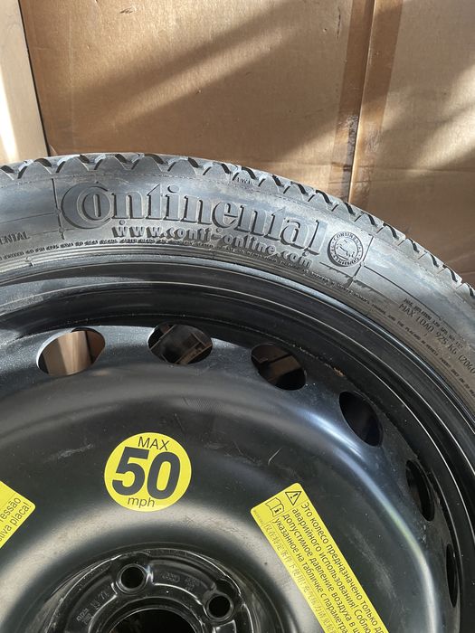 Roata rezerva slim R20 Audi A7, butuc 66.6 stare foarte buna