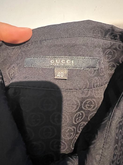 Gucci две ризи коприна, памук