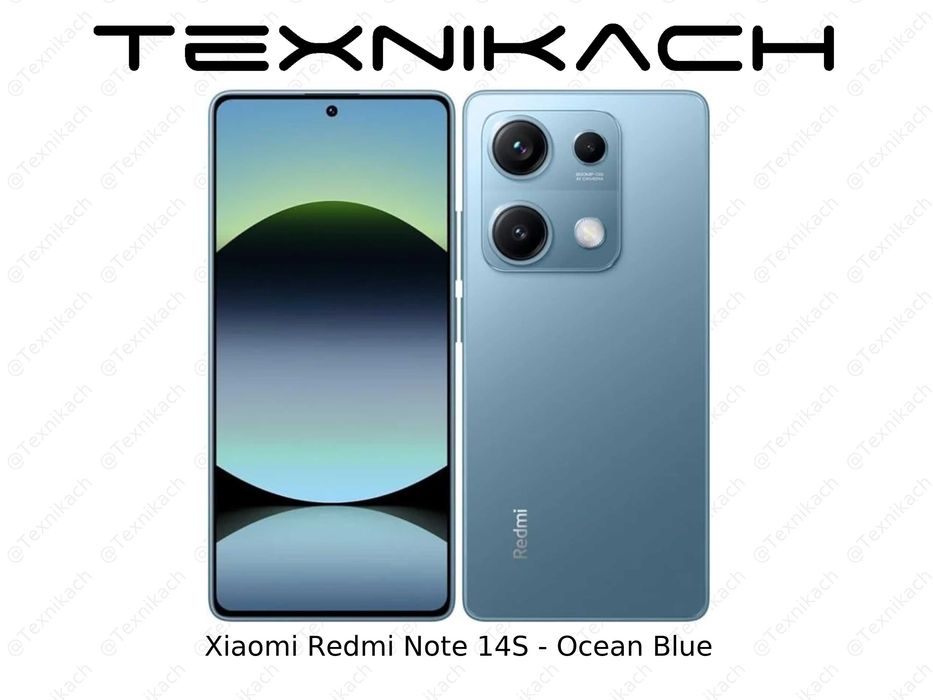 Новый •  Xiaomi Redmi Note 14S • 
8/256Gb • Доставка