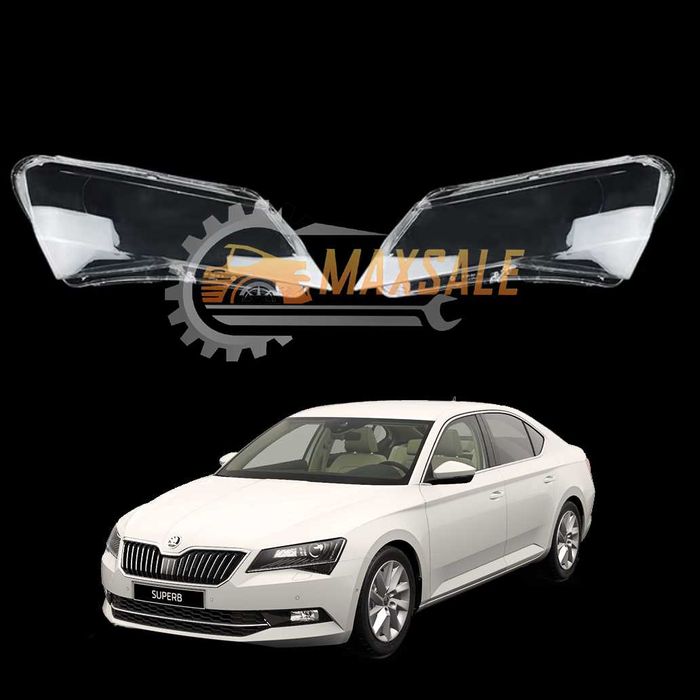 Капаци фарове Skoda Superb 3 (16-19) фар шкода суперб 3 комплект крушк