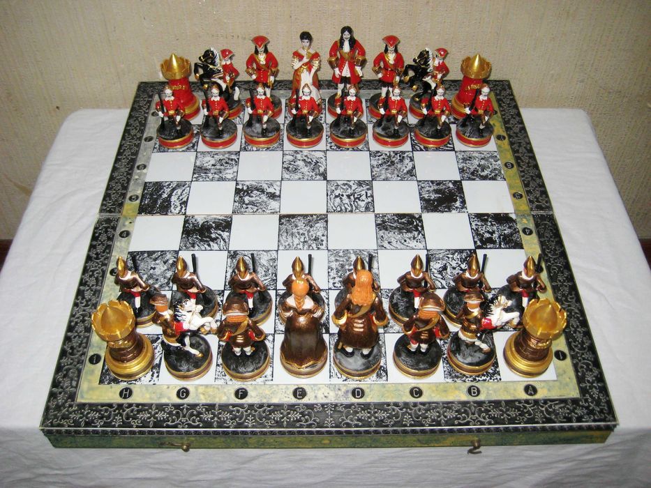 Шахмат необычный роскошный фигуры все целый идеальном состоянии!