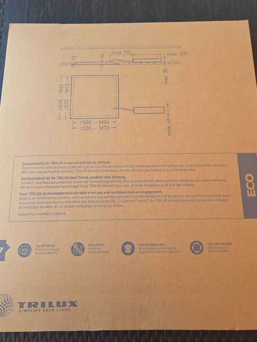 2 panouri led profesionale