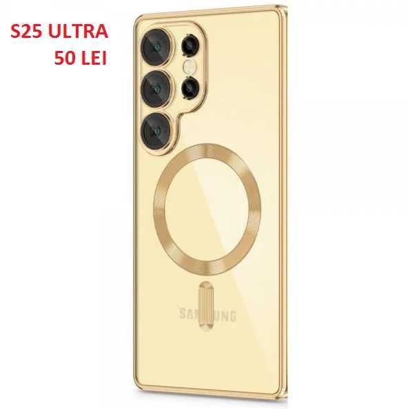 Huse premium S25 Ultra , Folii de sticla & iPhone 16 Pro/Pro Max