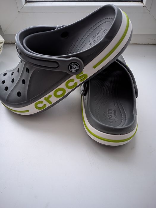 Сабо Crocs серый