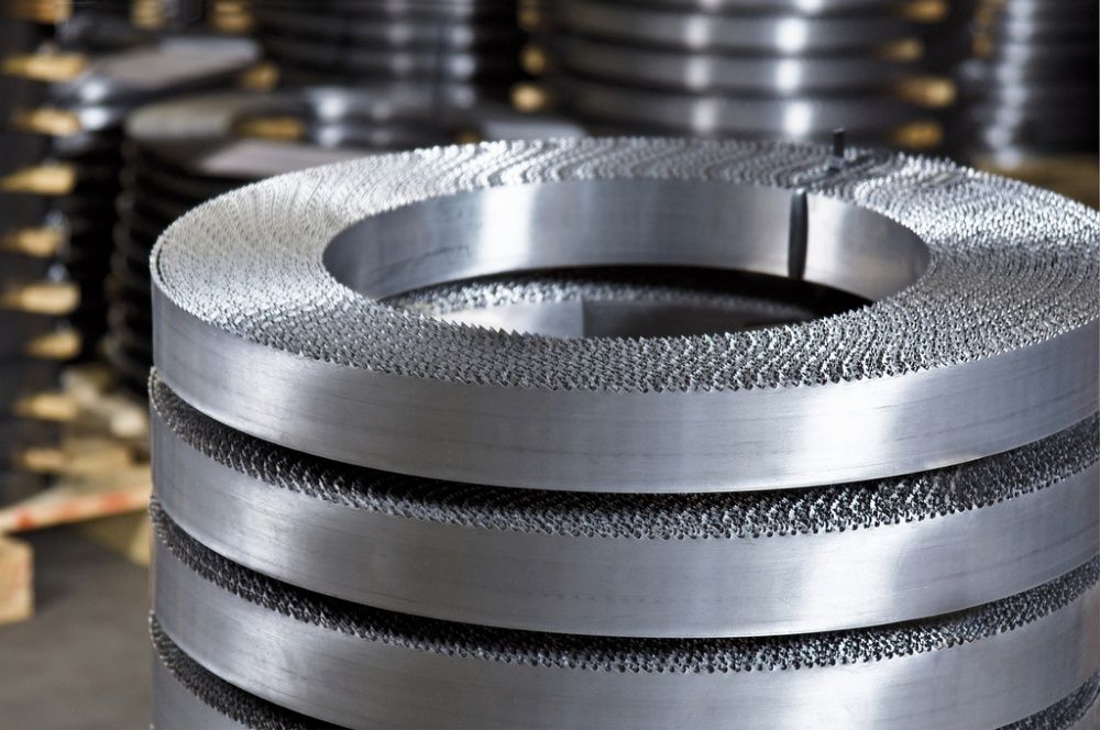 Биметални отрезни ленти за рязане на метали