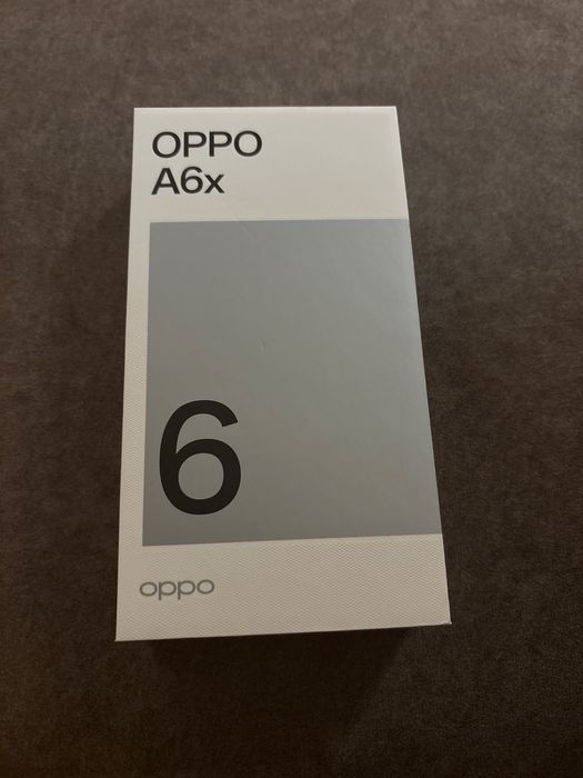 Нов телефон OPPO A6x 128 gb, 4 gb ram