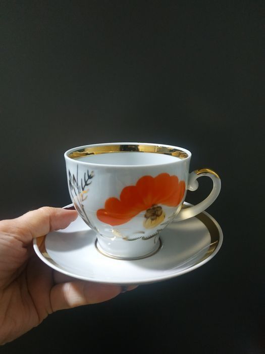 Винтажные чайные пары. Новые. См. все фото.