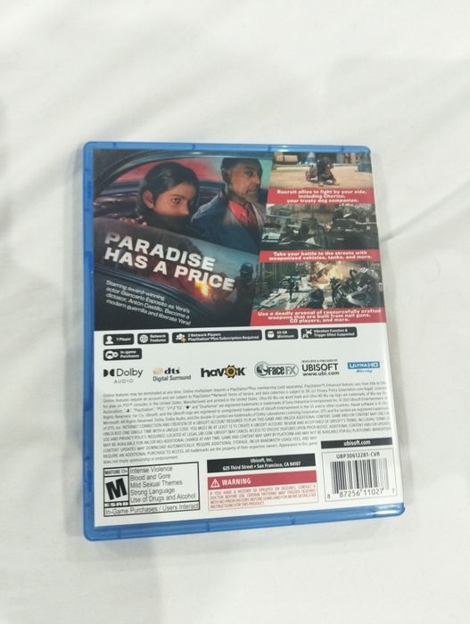 Диск на пс5 ФарКрай 6 ( FARCRY 6 )