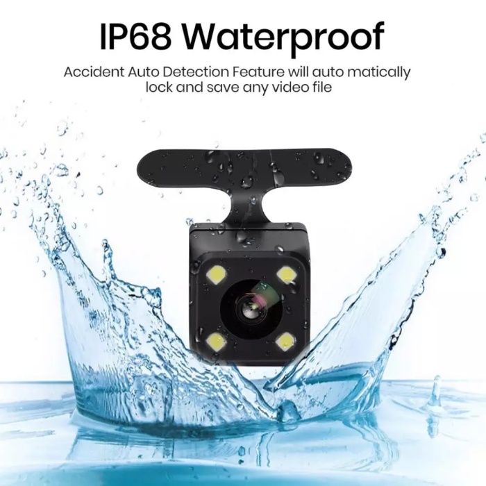 Монитор + камера за паркиране задно виждане парктроник кола автомобил