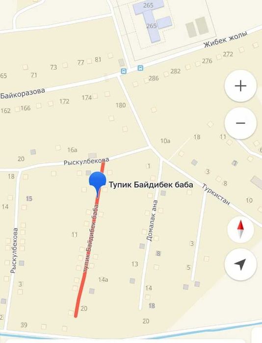 Продам участок с времянкой в городе