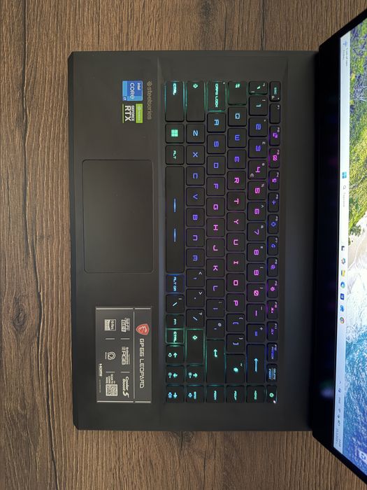 Геймърски Лаптоп MSI GP66 i7 11800 / RTX 3080 / 1Tb / 144Hz