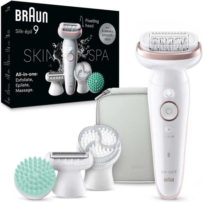 Эпилятор Braun ses9080 с гарантией 1 год+ доставка на дом.