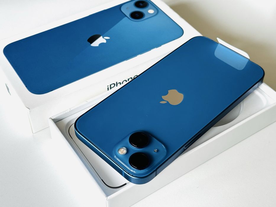 Iphone 13 128GB Blue 100% Батерия! Гаранция 6 месеца