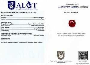 Rubine nemontate 0,35 -0,91 ct. cod 8641,8642,9583,9584,9585,9587