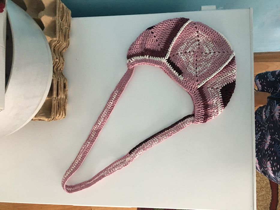 Шоппер ,косынка с крючком