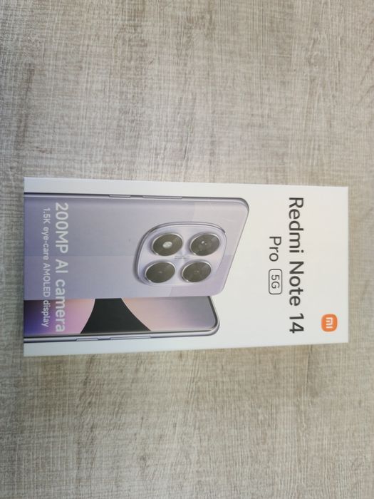 НОВ! Xiaomi Redmi Note 14 Pro 5G 256GB 8GB RAM 2г. Гаранция