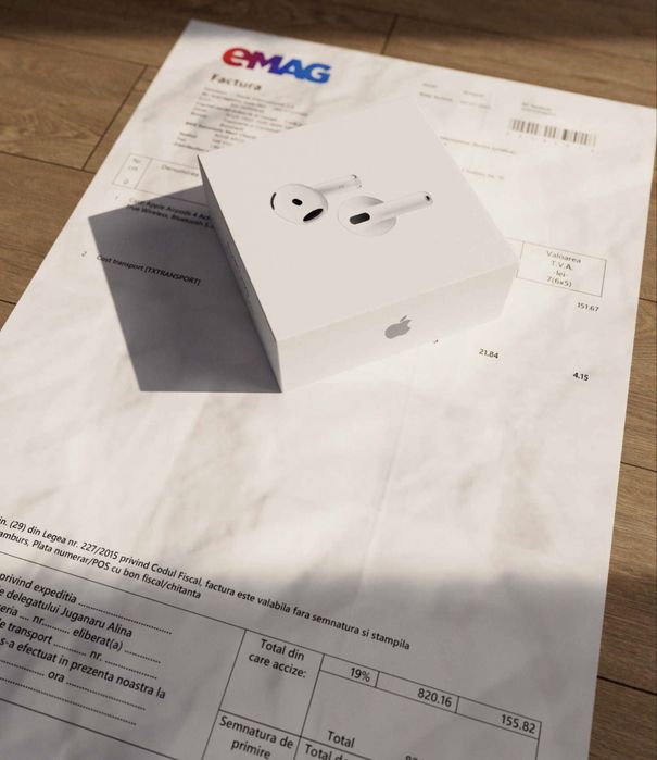 AirPods 3 sigilate eMag