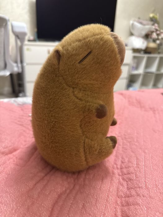 Мягкая игрушка перевертыш и копибара стоит 2500