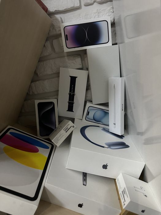 Коробки, упаковки от Apple