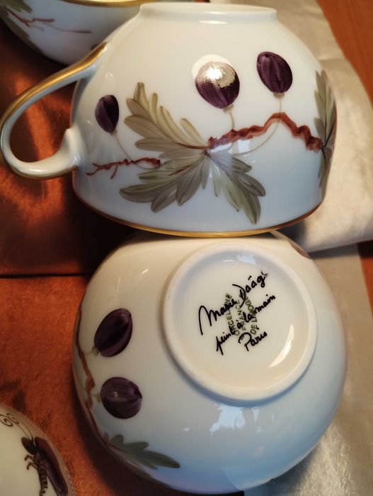 Сервиз чай кафе Limoges, Marie Daâge