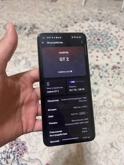 Realme Gt 2 snap 888
