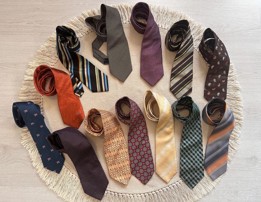 Cravate barbati/unisex 100% matase ( Bugatti, Larusso, Lamberti)