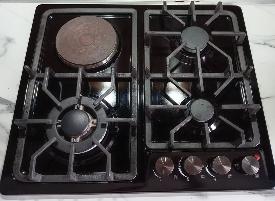 Ziffler o'rnatma gaz plita 3+1