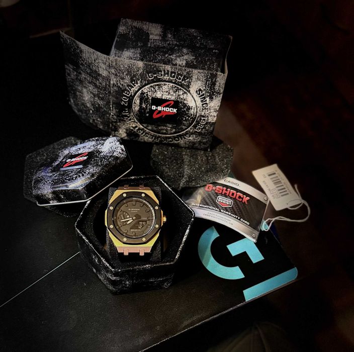 Casio G-shock GA-2100 OAK   и    GBA-900UU