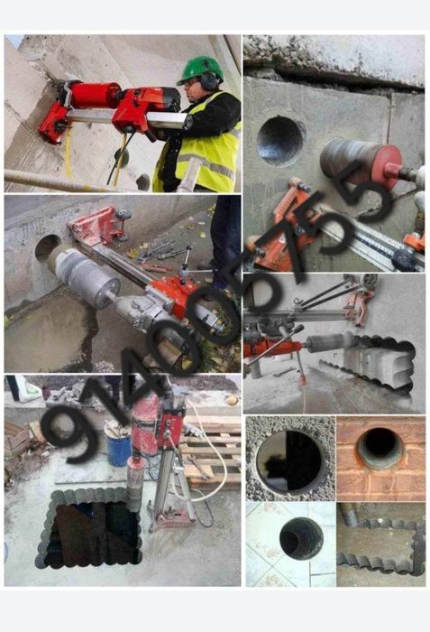 Perfarator almaz kesiw xizmati