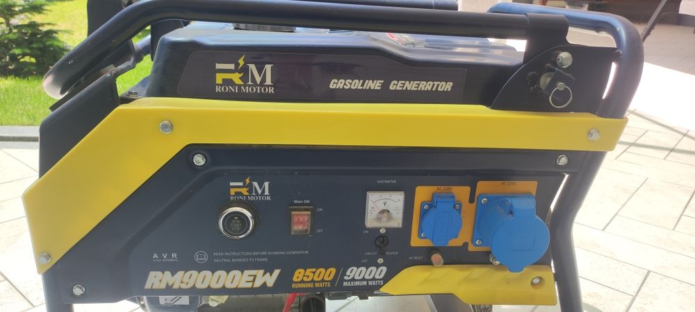 9kW гибрид Генератор  2в1: бензин/газ продаётся