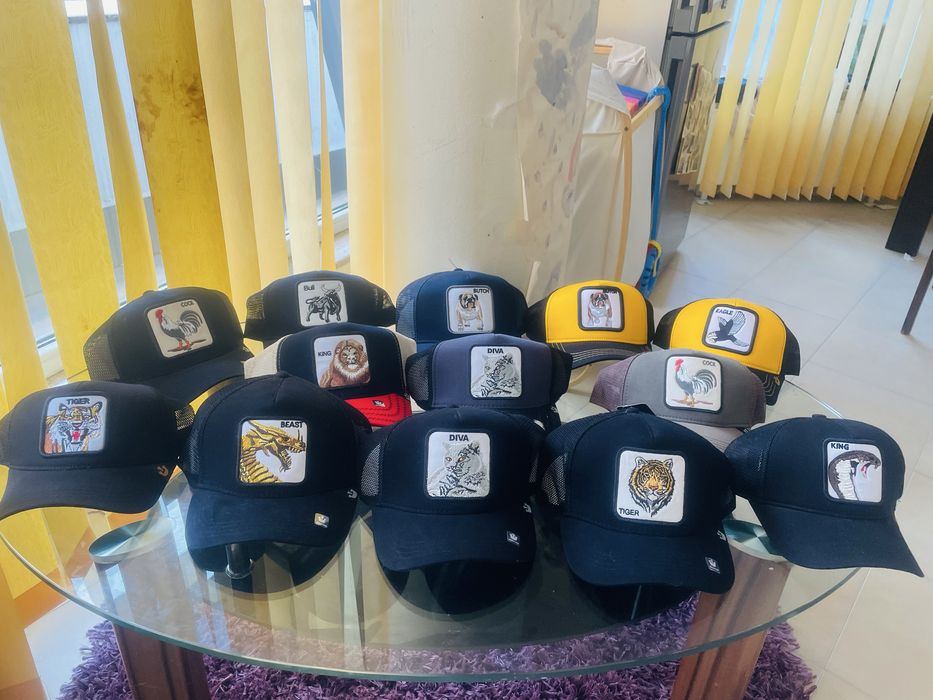 Различни модели шапка с козирка Goorin Bros