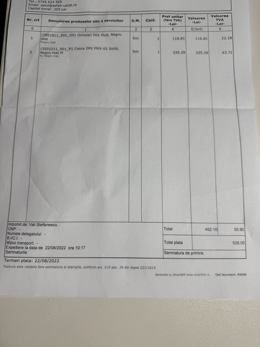 Casca imx-fmx 02+ ochelari