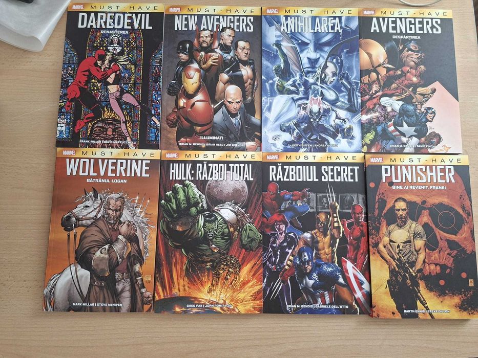 9 Benzi Desenate Marvel Must-Have | Editura Litera | Stare Excelentă