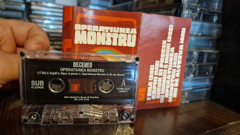 Caseta - Deceneu - Operatiunea Monstru - 2001 - prima editie