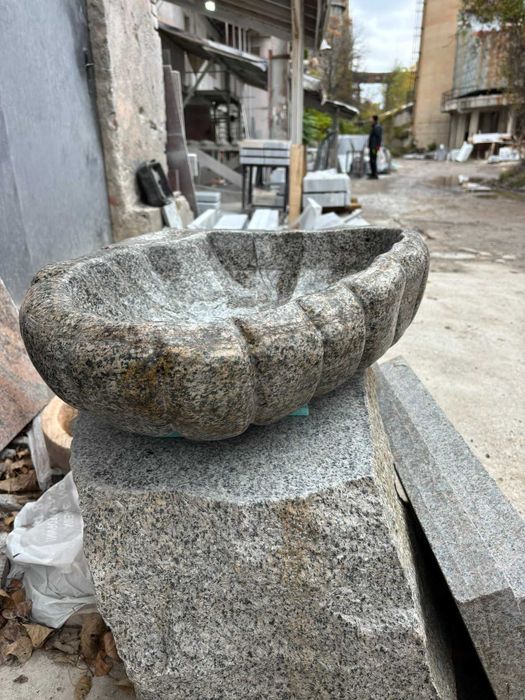 Мивки от естествен камък, ръчна изработка