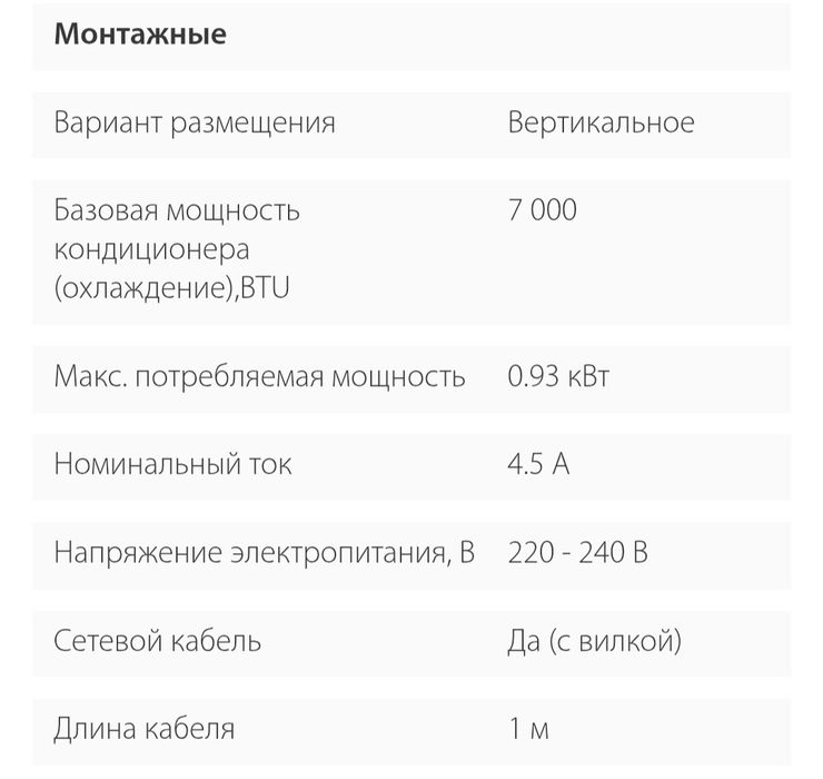 Кондиционер мобильный Ballu