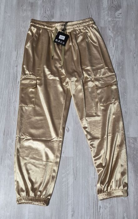 Карго златен панталон